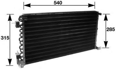 Купити 8FC351036041 HELLA Радіатор системи охолодження кондиціонера