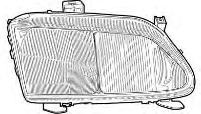 Купити 7701040688 Renault (RVI) Права блок фара