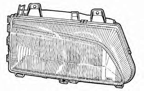 Фара ліва передня Polcar 5780102V ціна, від 35.56 USD