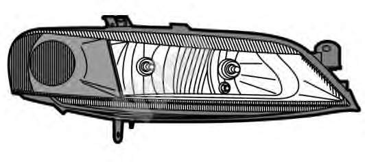 Фара правая VALEO 087456 ціна, від 62.69 USD