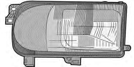 Фара права 260107C002 Nissan