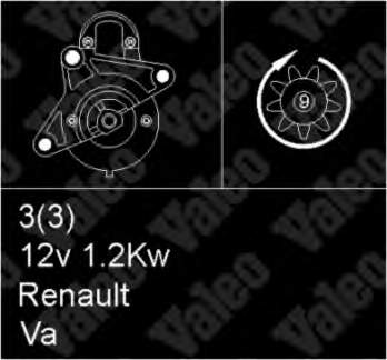 Купити 7700759289 Renault (RVI) Стартер