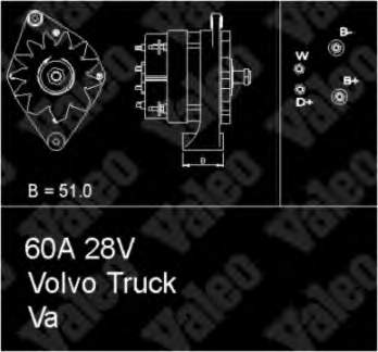 8EL015643421 HELLA Авто генератор