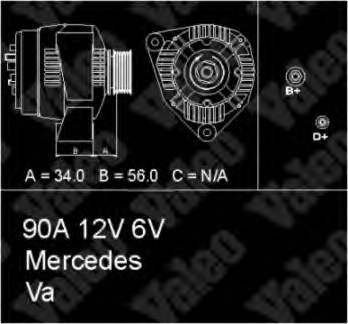 Купити 436667 VALEO Генератор