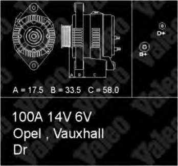 Купити CA1053 HC Parts Генератор