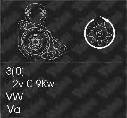 Стартер VALEO 458160 ціна, від 42.28 USD