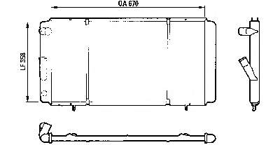 Радіатор основний Renault (RVI) 7700785734 ціна, від 77.44 USD