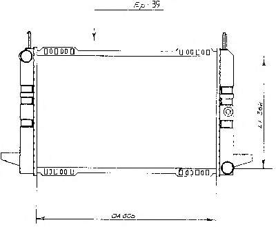 Радіатор основний Ford 7139157 ціна, від 308.48 USD