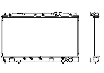 Радіатор основний Mitsubishi Eclipse I купе (D22A, D27A) (1991 - 1995) ціна, від 67.05 USD