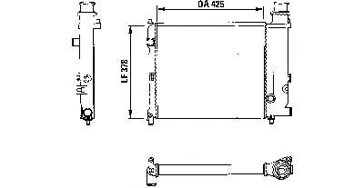 Радіатор 231308A1 Polcar