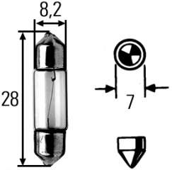 Лампи HELLA 8GM002094241 ціна, від 1.15 USD