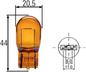 Лампочка 8GP009021002 HELLA