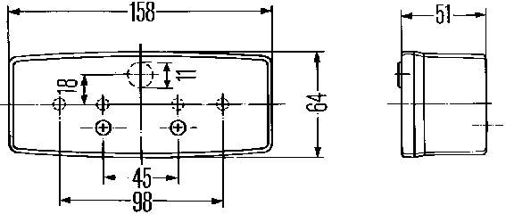 Купити 2SD003184041 HELLA Задня права фара