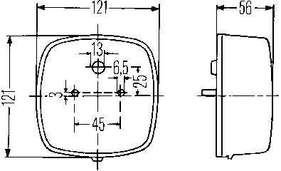 Ліхтар задній лівий/правий HELLA 2SE002578701 ціна, від 15.31 USD