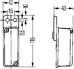 Купити A0004824722 Mercedes Поворотник