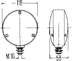 2BA003022021 HELLA Показник повороту