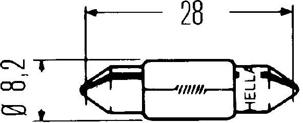 Купити 8GM002094241 HELLA Лампочки