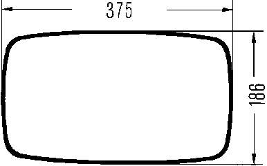Купити LS7227E Rywal Дзеркало заднього виду