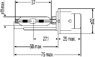 Купити 8GS007949101 HELLA Лампочка ксеноновая