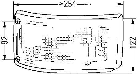 Ліхтар підсвічування заднього номерного знака HELLA 2KA003389081