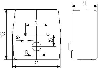 Купити 2SE998530061 HELLA Задня права фара