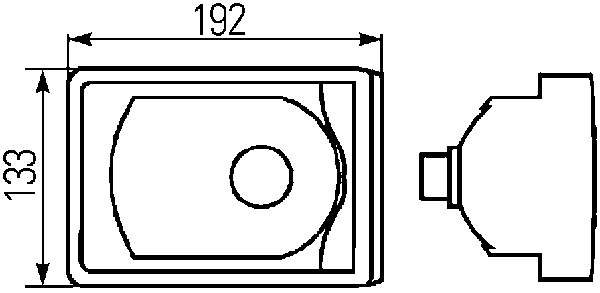 Ліхтар заднього ходу 2ZR008805041 HELLA