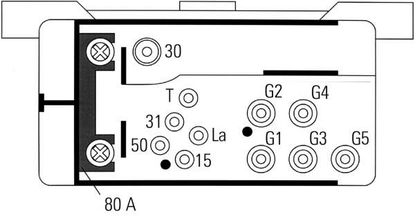 Купити 4RV008188061 HELLA Реле свічок накалу