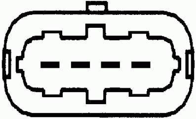 8ET009142031 HELLA Датчик витрати повітря