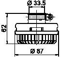 4324070120 Wabco Глушник шуму вологовідділювача