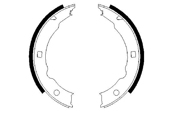 Купити 0986487579 Bosch Гальмівні колодки гальма стоянки