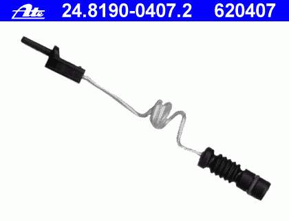 Датчик зносу гальмівних колодок, передній 24819004072 ATE