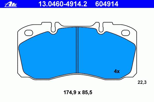 Купити ST29122PRO Rider Колодки гальмівні передні, дискові