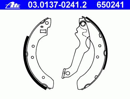 Купити BC04800 Starline Колодки гальмові задні, барабанні