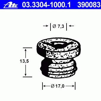 Купити 03330410001 ATE 