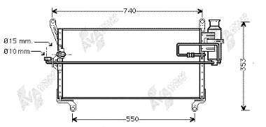 Купити 46431789 Fiat/Alfa/Lancia Радіатор системи охолодження кондиціонера