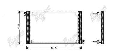 46472101 Fiat/Alfa/Lancia Конденсатор