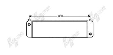 Радіатор масляний Mercedes A1261800065 ціна, від 1320.82 USD