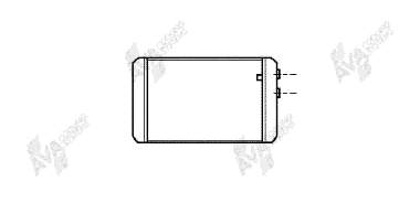 Радіатор пічки (обігрівача) VAN Wezel 37006116 ціна, від 16.46 USD
