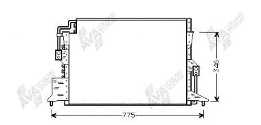 Конденсатор кондиціонера Toyota 8846033020 ціна, від 63.35 USD