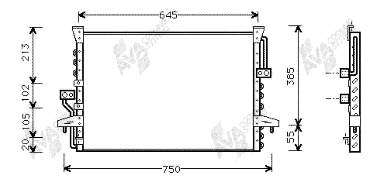 Конденсатор кондиціонера Thermotec KTT110804 ціна, від 103.79 USD