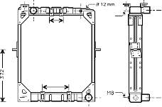 Радіатор основний Mercedes A0015017601 ціна, від 2046.45 USD