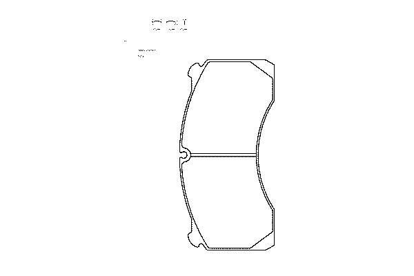 Купити PA9001 Brembo Задні колодки