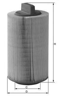 C14114 Mann-Filter фільтр повітряний
