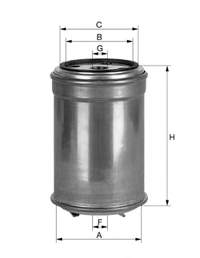 Фільтр тонкого очищення палива Mann-Filter WK8421 ціна, від 5.07 USD