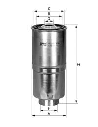 WK84210 Mann-Filter фільтр паливний