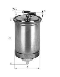 Фільтр тонкого очищення палива Mann-Filter WK8423 ціна, від 10.42 USD