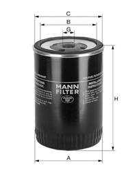 WK8456 Mann-Filter фільтр паливний