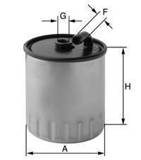 Фільтр тонкого очищення палива Mann-Filter WK8221 ціна, від 15.85 USD