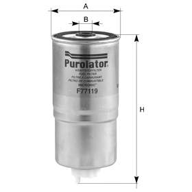 Купити F57126 Purolator Фільтр-відстійник палива грубої очистки