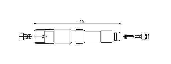A0001565410 Mercedes Свічковий накінечник